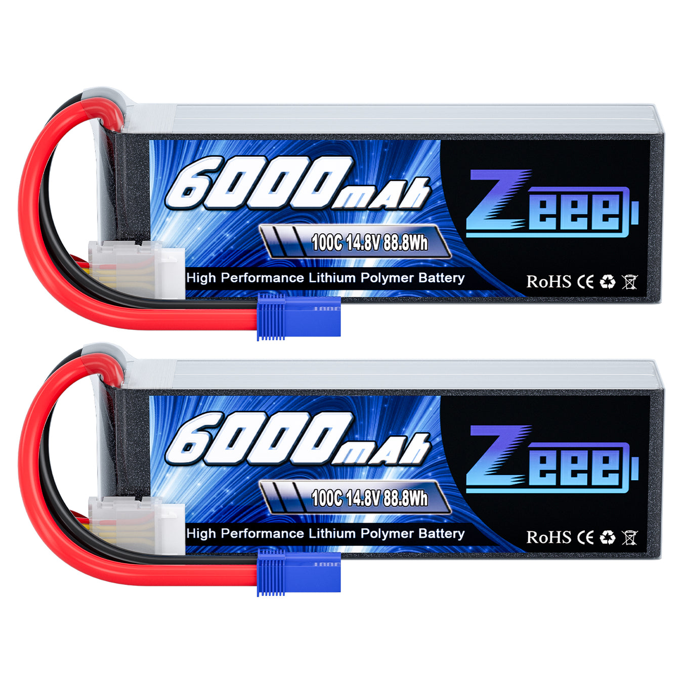 Zeee X-Maxx 4X4 8S Monster Truck Batteries
