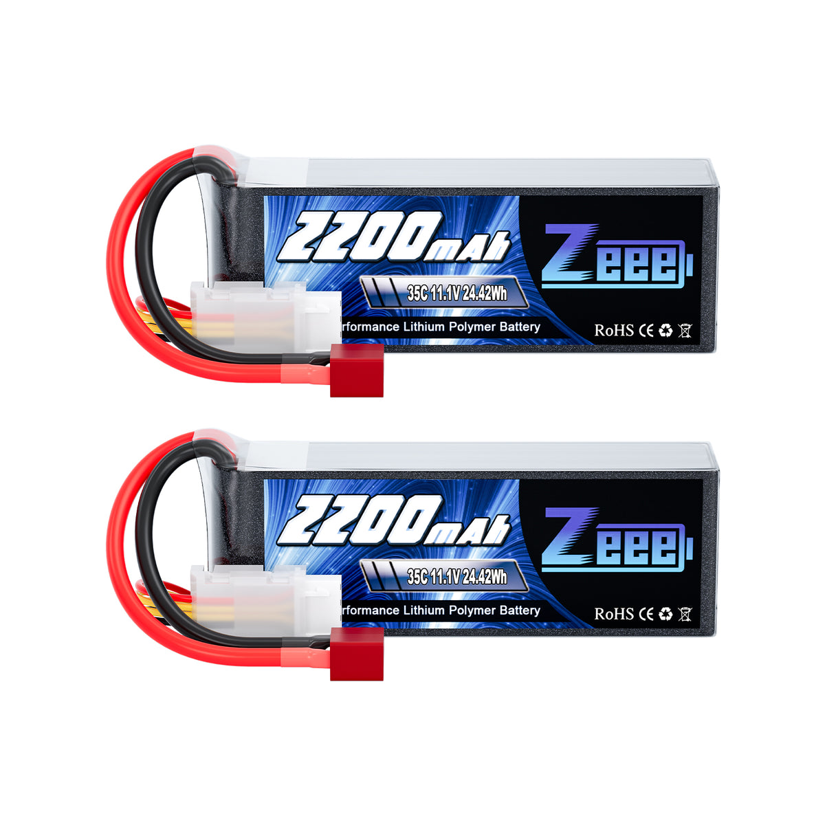 Gens Ace 3S Lipo Battery 11.1V 2200mAh - High Discharge For RC Planes, Helicopters & Boats - View #6