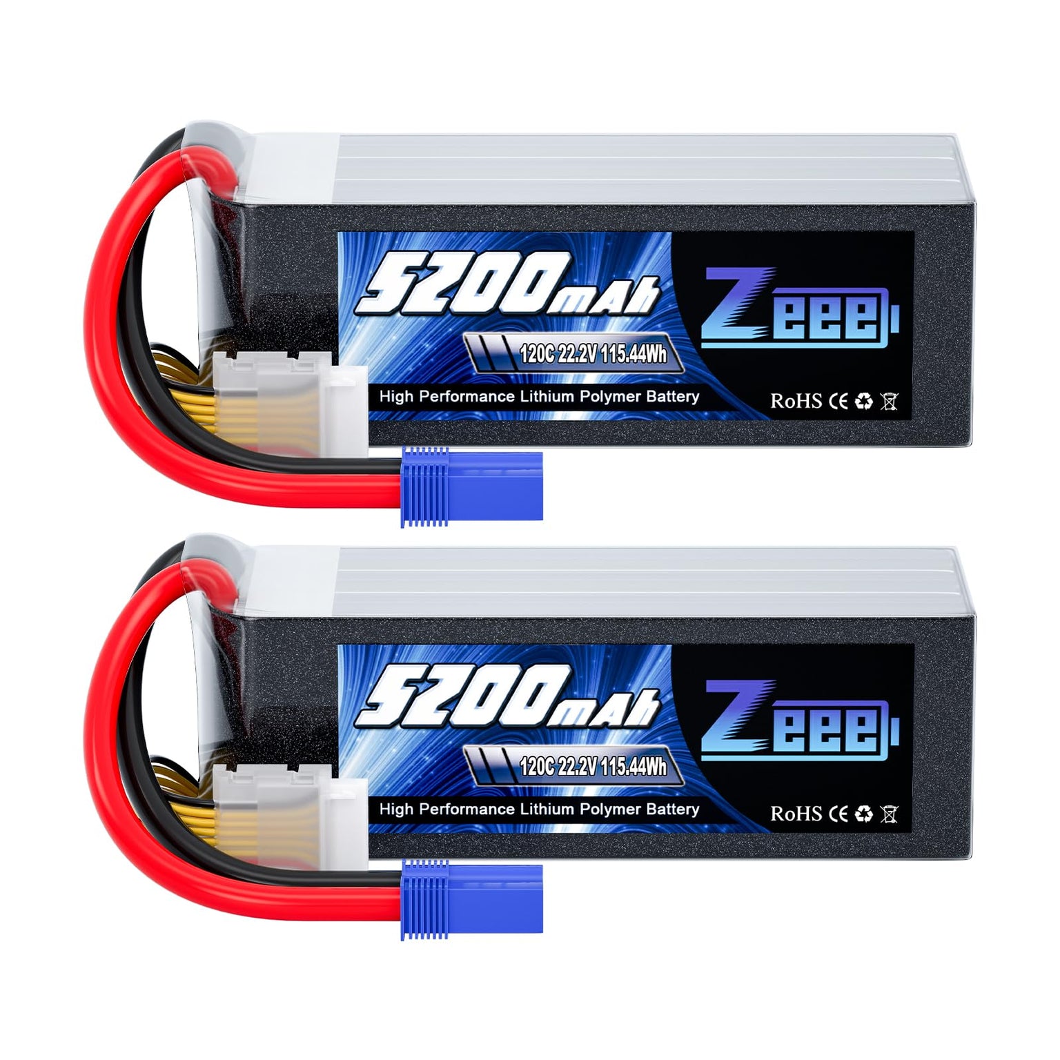 Zeee RC NiMH Akku 7,2V 5000mAh RC Auto RC LKW HPI Losi Kyosho Hobby Für