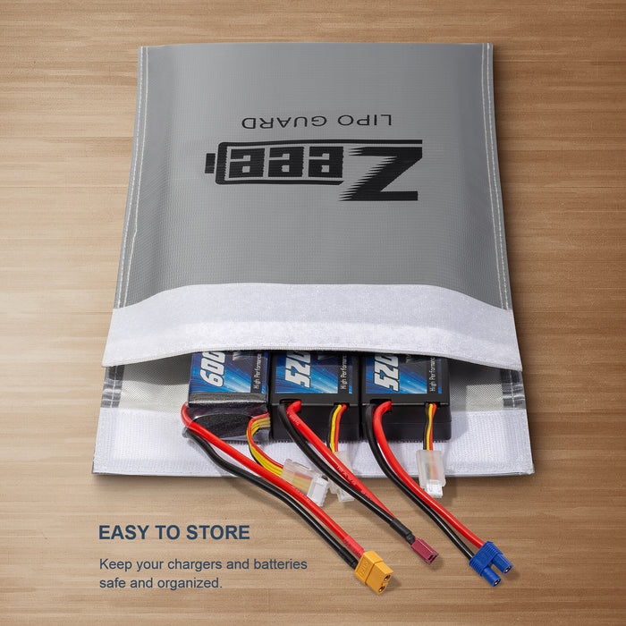 Li Po Store Zeee Lipo Safe Bag Fireproof Explosion-Proof Lipo Battery Bag