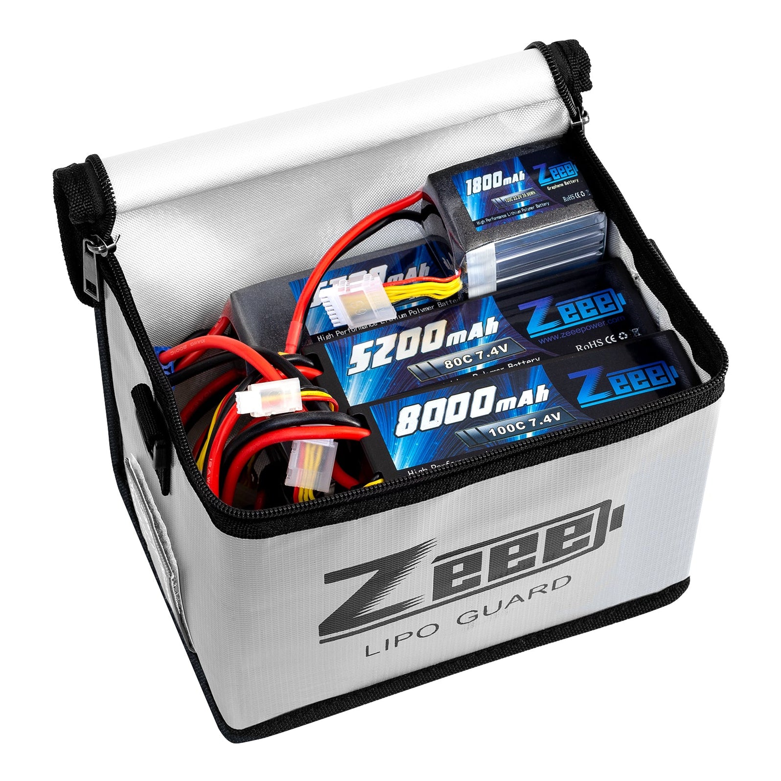 Zeee Lipo Safe Bag Fireproof Explosionproof Bag for Charge & Storage